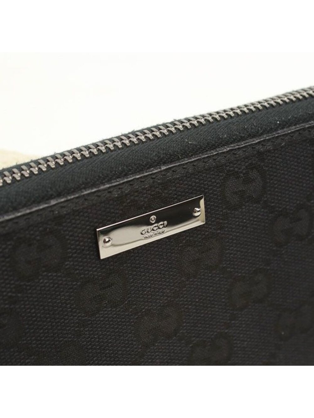 ★SOLD★ Gucci Zip Around Wallet GG Canvas - Picture 4 of 6